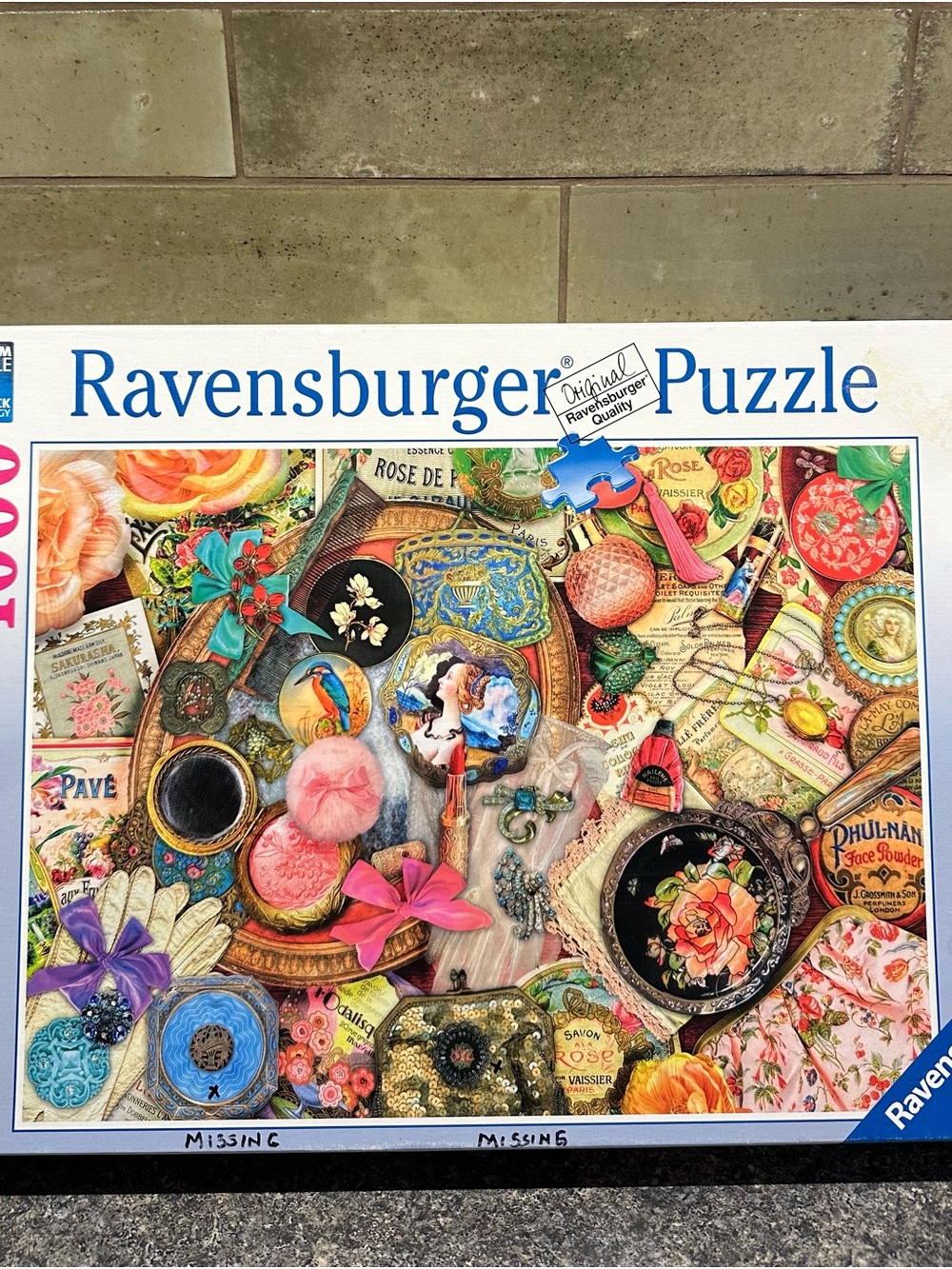 Ravensburger Multicolor Vintage Collage Puzzle 1000 Pieces 2016